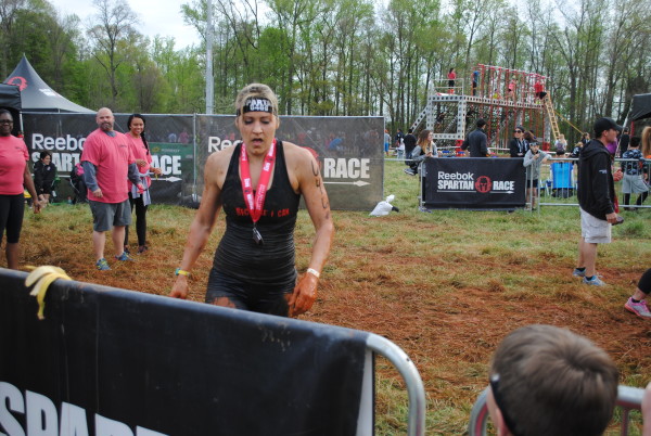 elite female spartan athlete isagenix